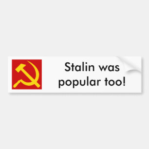 Autocollant De Voiture 150px-Hammer_and_sickle.svg, Stalin était