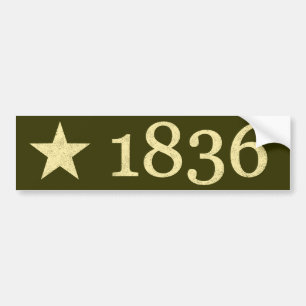 AUTOCOLLANT DE VOITURE 1836