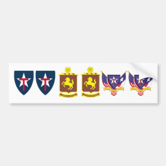 Autocollant De Voiture 19ème Ensemble d'autocollant du RÉGIMENT TXSG