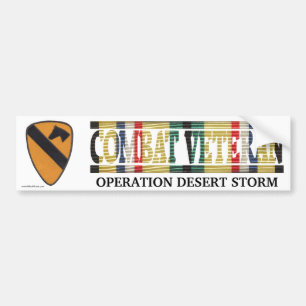 Autocollant De Voiture 1re division de cavalerie. SWA Vétérinaire de co
