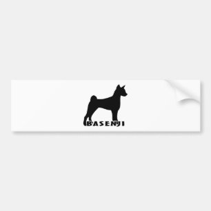 Autocollant De Voiture 2115042007 Basenji (Animaux)