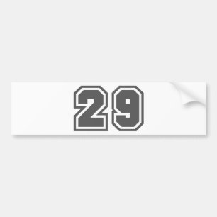 AUTOCOLLANT DE VOITURE 29