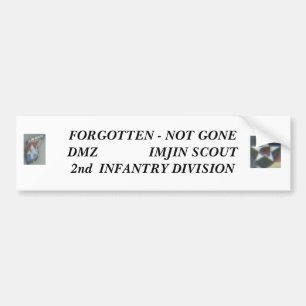 Autocollant De Voiture 2ème Scout de division Imjin de FNI