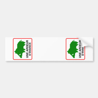 Autocollant De Voiture 2x STICKER VOITURE SANGLIER ajustables (immatri.)