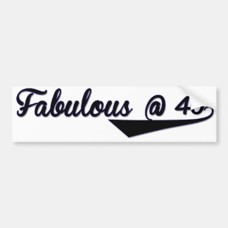 Autocollant De Voiture @ 40 fabuleux