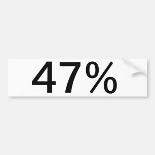 AUTOCOLLANT DE VOITURE 47%