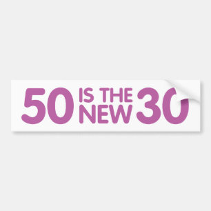 Autocollant De Voiture 50e anniversaire