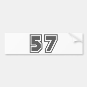 AUTOCOLLANT DE VOITURE 57