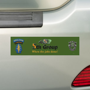 Autocollant De Voiture 5e Stick pare-chocs des Berets verts des forces sp