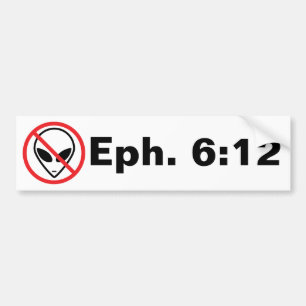 Autocollant De Voiture 6h12 d'Ephesians - résistez à l'adhésif pour