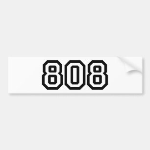 AUTOCOLLANT DE VOITURE 808