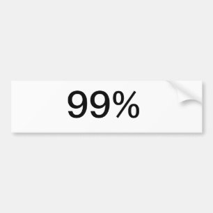AUTOCOLLANT DE VOITURE 99%