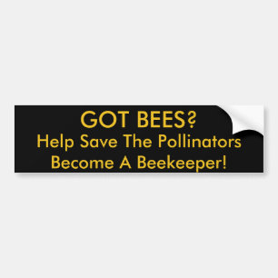 Autocollant De Voiture Abeilles obtenues ? Adhésif pour pare-chocs