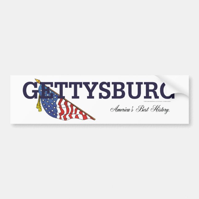 Autocollant De Voiture ABH Gettysburg (Devant)