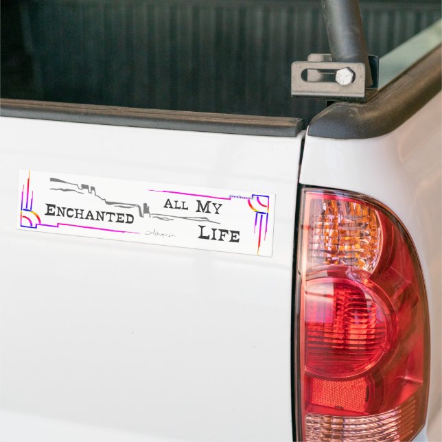 Autocollant De Voiture ABIQUIU BUMPER STICKER studio miiri (Sur camion)
