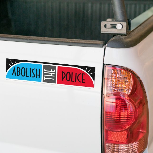 Autocollant De Voiture Abolir la police (Sur camion)