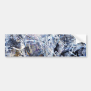Autocollant De Voiture Abstract Expressionist Dance 3 Square