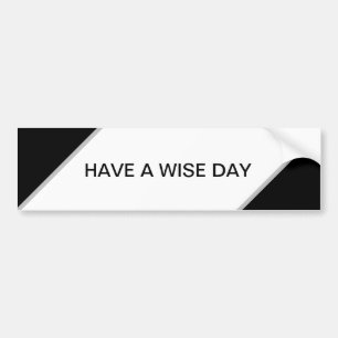 Autocollant De Voiture Abstrait noir et blanc