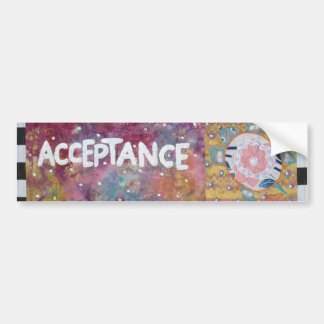 Autocollant De Voiture Acceptation