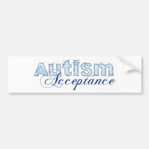Autocollant De Voiture Acceptation d'autisme