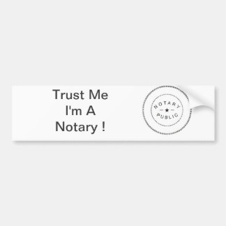 AUTOCOLLANT DE VOITURE ACCESSOIRES DE NOTAIRE