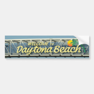 Autocollant De Voiture Accueil à Daytona Beach
