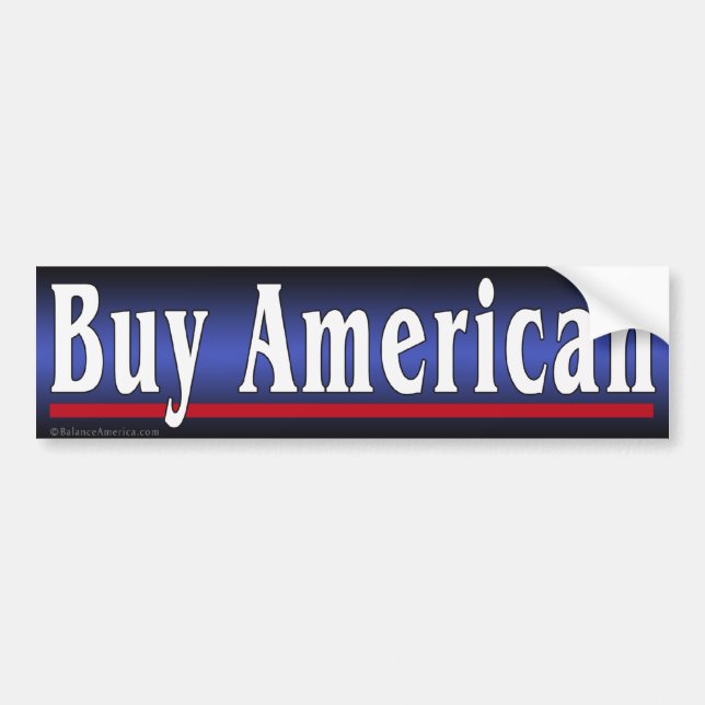 Autocollant De Voiture Acheter Sticker Bleu Bleu Américain (Devant)