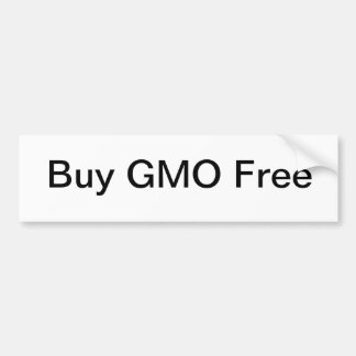 Autocollant De Voiture Achetez GMO libre