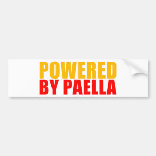 Autocollant De Voiture Actionné par la Paella