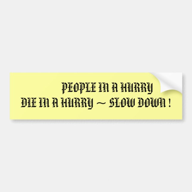 AUTOCOLLANT DE VOITURE ADHÉSIF POUR PARE-CHOCS (Devant)