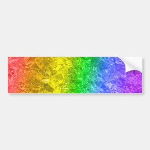 Autocollant De Voiture Adhésif pour pare-chocs 01 d'arc-en-ciel