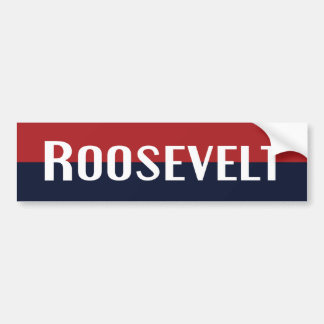Autocollant De Voiture Adhésif pour pare-chocs 1940 de Roosevelt