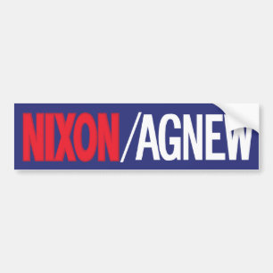 Autocollant De Voiture Adhésif pour pare-chocs 1968 de Nixon