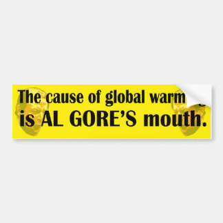 Autocollant De Voiture Adhésif pour pare-chocs 1 d'Al Gore