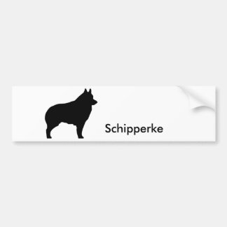 Autocollant De Voiture Adhésif pour pare-chocs 1 de Schipperke