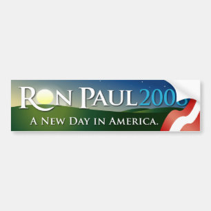 Autocollant De Voiture Adhésif pour pare-chocs 2008 de Ron Paul