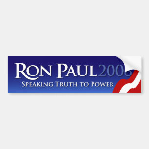 Autocollant De Voiture Adhésif pour pare-chocs 2008 de Ron Paul