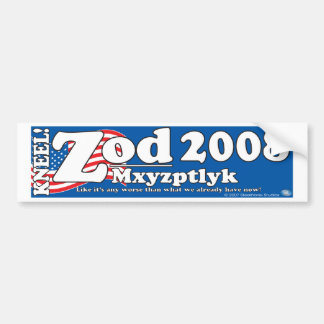 Autocollant De Voiture Adhésif pour pare-chocs 2008 de Zod-Mxyptlyk
