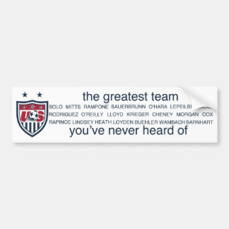Autocollant De Voiture Adhésif pour pare-chocs 2011 d'USWNT