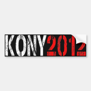 AUTOCOLLANT DE VOITURE ADHÉSIF POUR PARE-CHOCS 2012 DE KONY
