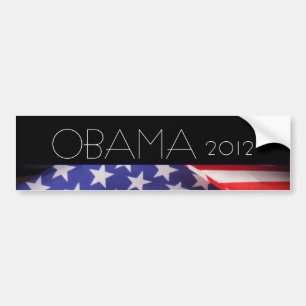 Autocollant De Voiture Adhésif pour pare-chocs 2012 de mod d'OBAMA