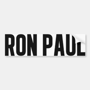 Autocollant De Voiture Adhésif pour pare-chocs 2012 de Ron Paul