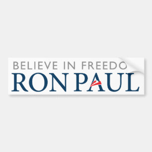 Autocollant De Voiture Adhésif pour pare-chocs 2012 de Ron Paul