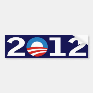 Autocollant De Voiture Adhésif pour pare-chocs 2012 d'Obama