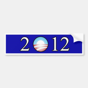 Autocollant De Voiture Adhésif pour pare-chocs 2012 d'Obama