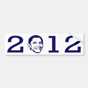 Autocollant De Voiture Adhésif pour pare-chocs 2012 principal d'Obama
