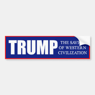 Autocollant De Voiture Adhésif pour pare-chocs 2016 de Donald Trump