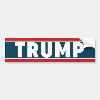 Autocollant De Voiture Adhésif pour pare-chocs 2016 de Donald Trump