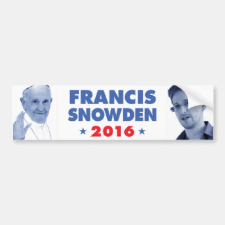 Autocollant De Voiture Adhésif pour pare-chocs 2016 de Francis Snowden