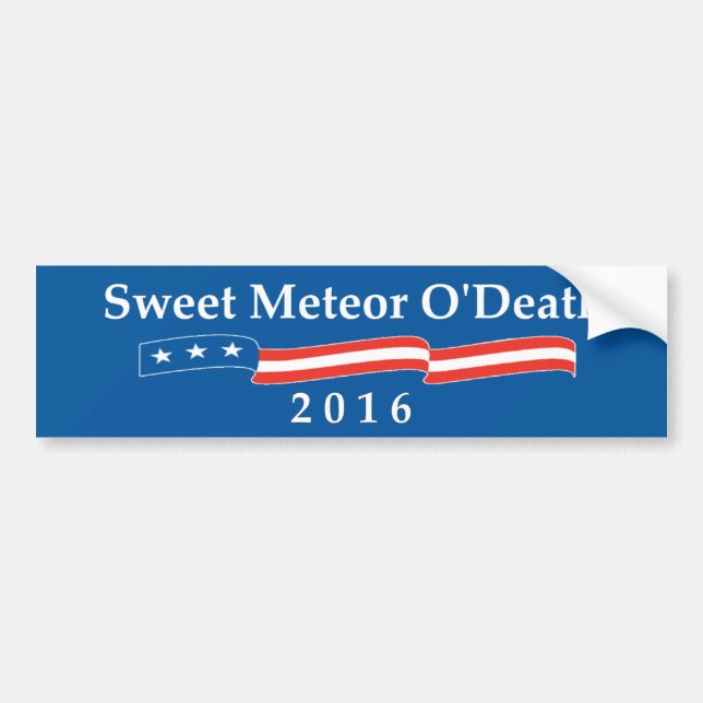Autocollant De Voiture Adhésif pour pare-chocs 2016 de SMOD (Devant)